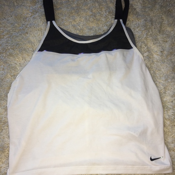 Nike Tops - Nike Dry Fit Tank With Iridescent Line and symbol